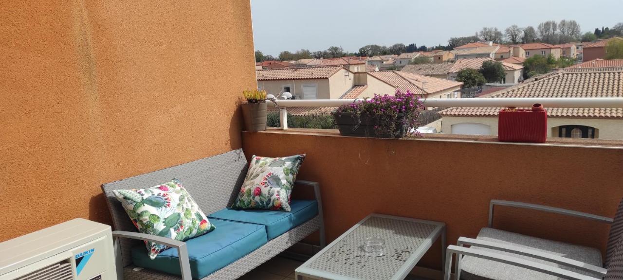 Appartement Avec Grande Terrasse A 15 Mn De La Mer Saint-Esteve  Ngoại thất bức ảnh